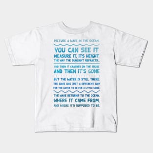 The Good Place - Picture a Wave Kids T-Shirt